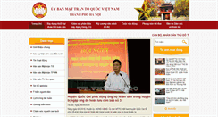 Desktop Screenshot of mttqhanoi.org.vn